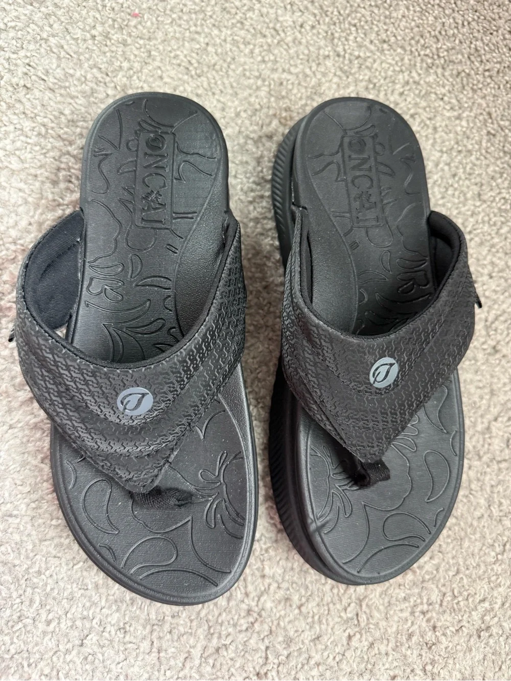 ONCAI Women Orthopedic Cushion Flip Flops Recovery Walking Sandal